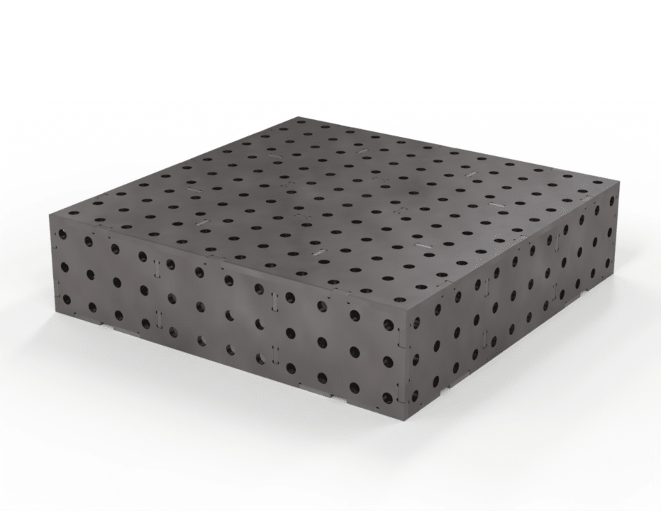 Welding Fixture Table / Fixture Block 24"x24"x6" - Thomson Tool Systems Inc.