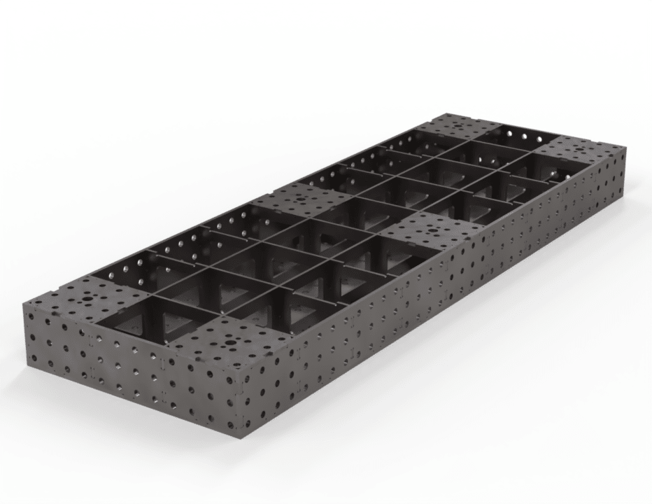 Welding Fixture Table / Fixture Block 24"x72"x6" - Thomson Tool Systems Inc.
