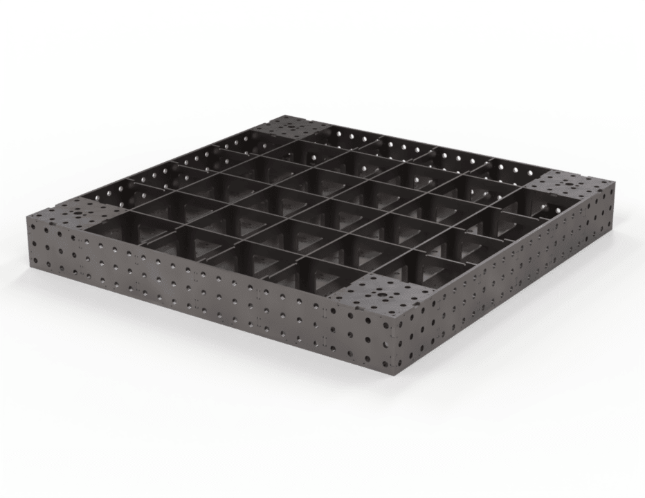 Welding Fixture Table / Fixture Block 48"x48"x6" - Thomson Tool Systems Inc.